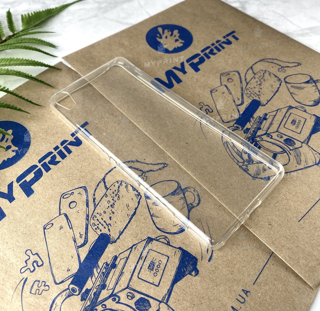 Чохол силіконовий для Sony Xperia XA прозорий (2002) - фото 2 Чохол силіконовий для Sony Xperia XA прозорий (2002) - фото 2 - Чохли для УФ друку