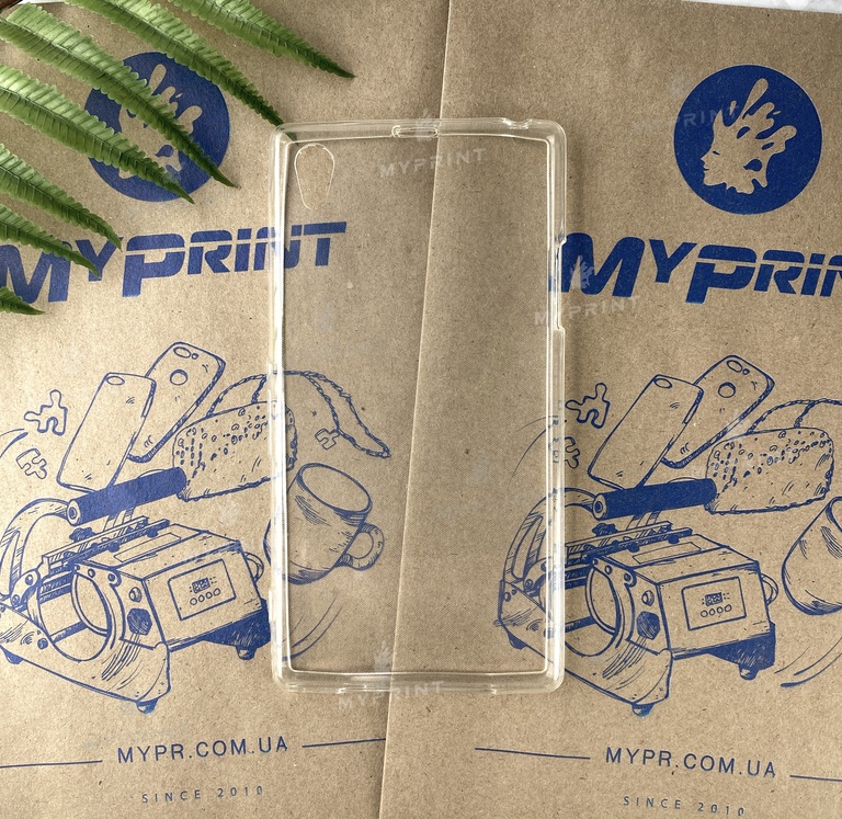 Чохол силіконовий для Sony Xperia Z1 прозорий (2003)  Чохол силіконовий для Sony Xperia Z1 прозорий (2003)