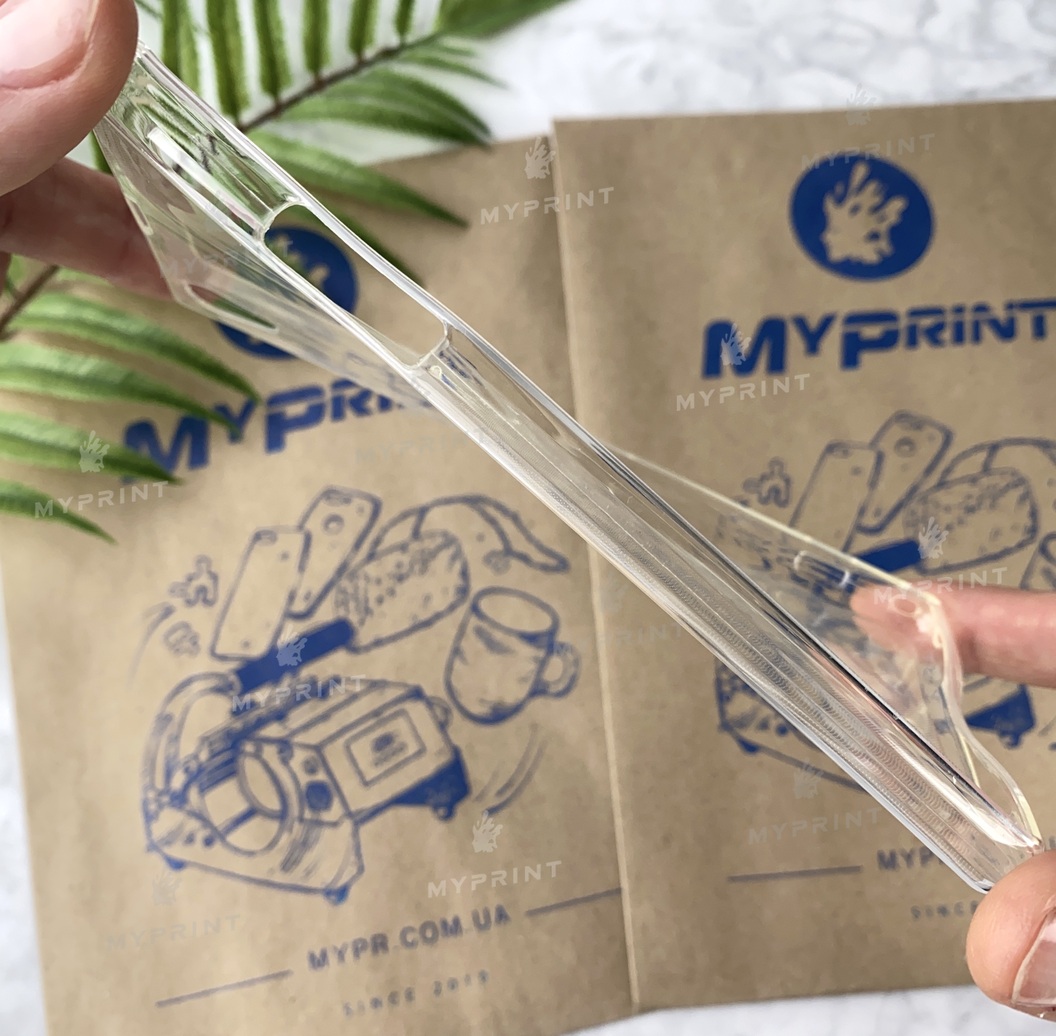 Чохол силіконовий для Sony Xperia Z1 прозорий (2003) - фото 3 Чохол силіконовий для Sony Xperia Z1 прозорий (2003) - фото 3 - Чохли для УФ друку