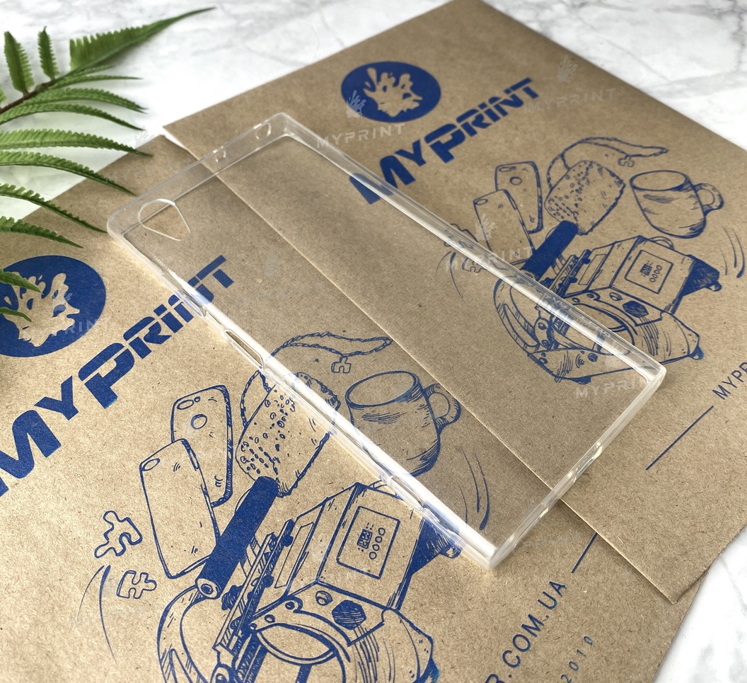 Чохол силіконовий для Sony Xperia XA1 Plus прозорий (2317) - фото 2 Чохол силіконовий для Sony Xperia XA1 Plus прозорий (2317) - фото 2 - Чохли для УФ друку