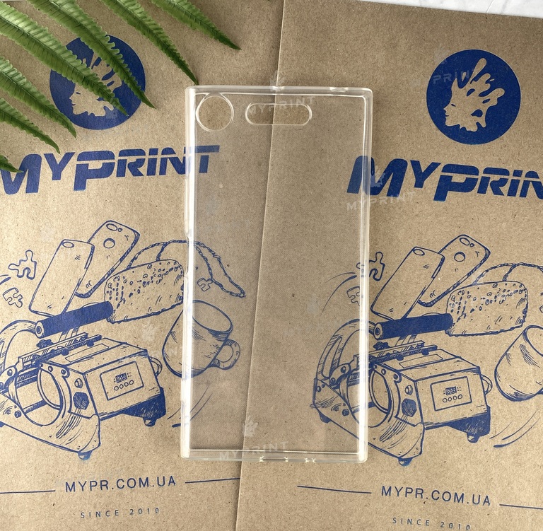 Чохол силіконовий для Sony Xperia XZ1 G8342 прозорий (2318)  Чохол силіконовий для Sony Xperia XZ1 G8342 прозорий (2318)