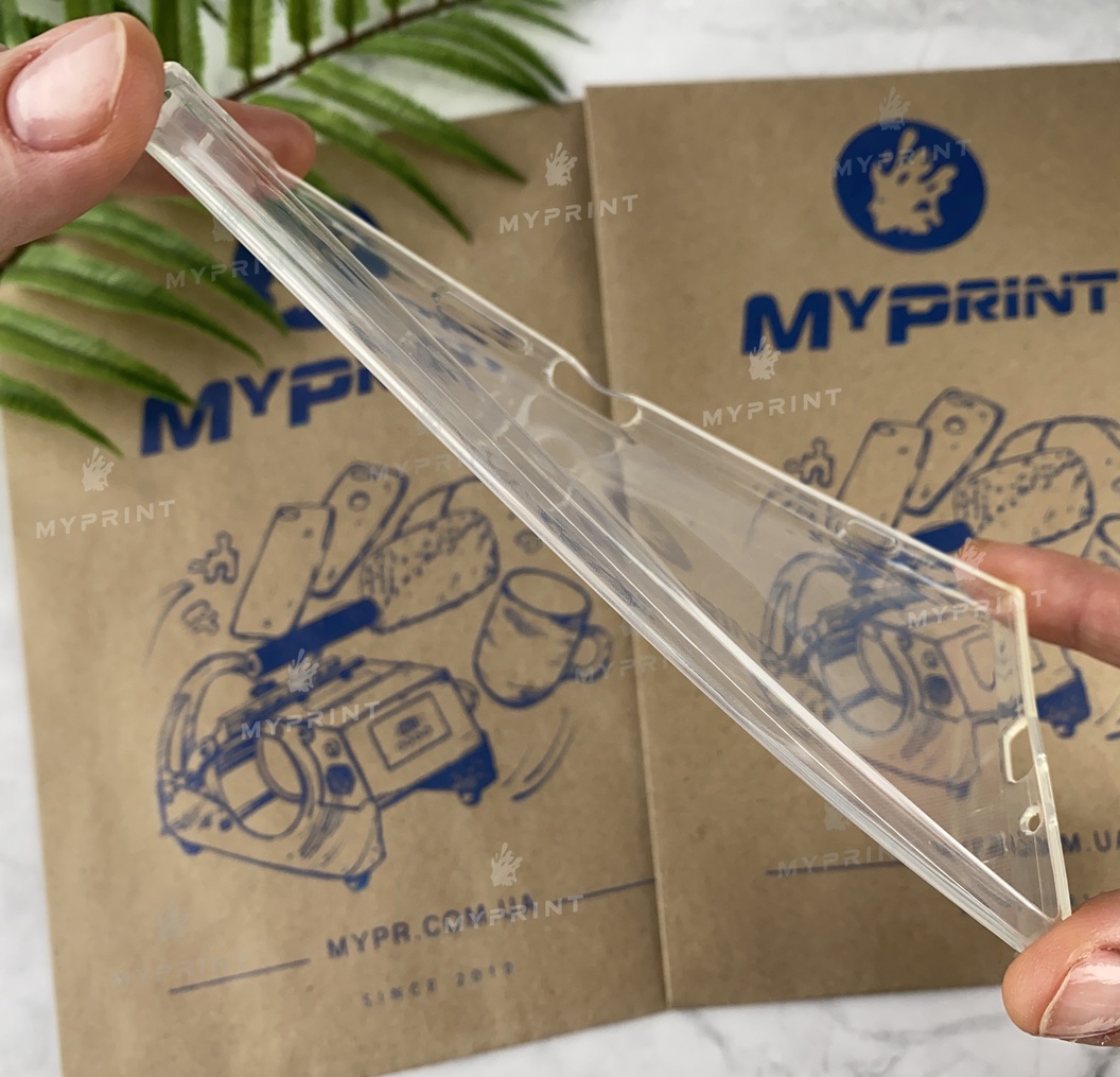 Чохол силіконовий для Sony Xperia XZ1 G8342 прозорий (2318) - фото 3 Чохол силіконовий для Sony Xperia XZ1 G8342 прозорий (2318) - фото 3 - Чохли для УФ друку