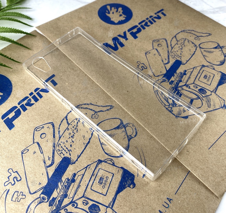 Чохол силіконовий для Sony Xperia XA1 прозорий (2383)  Чохол силіконовий для Sony Xperia XA1 прозорий (2383)