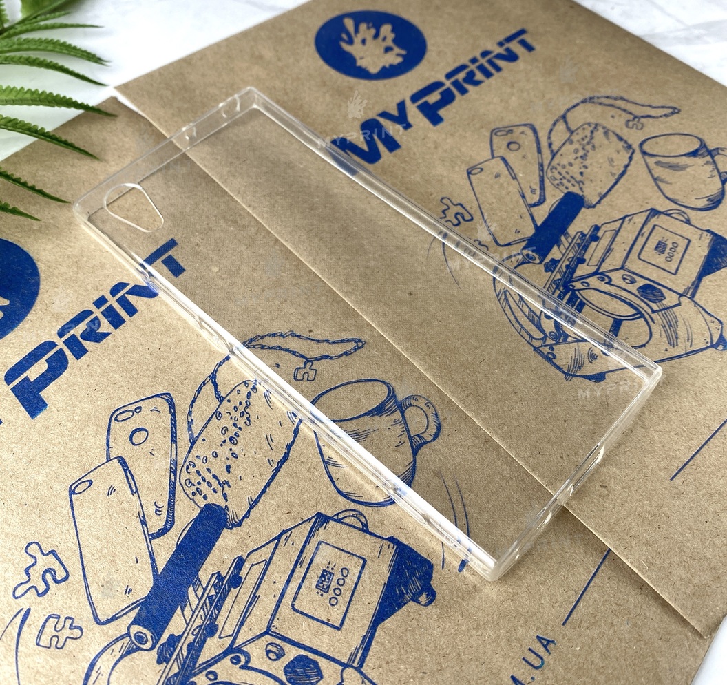 Чохол силіконовий для Sony Xperia XA1 прозорий (2383) - фото 2 - Чохли для УФ друку