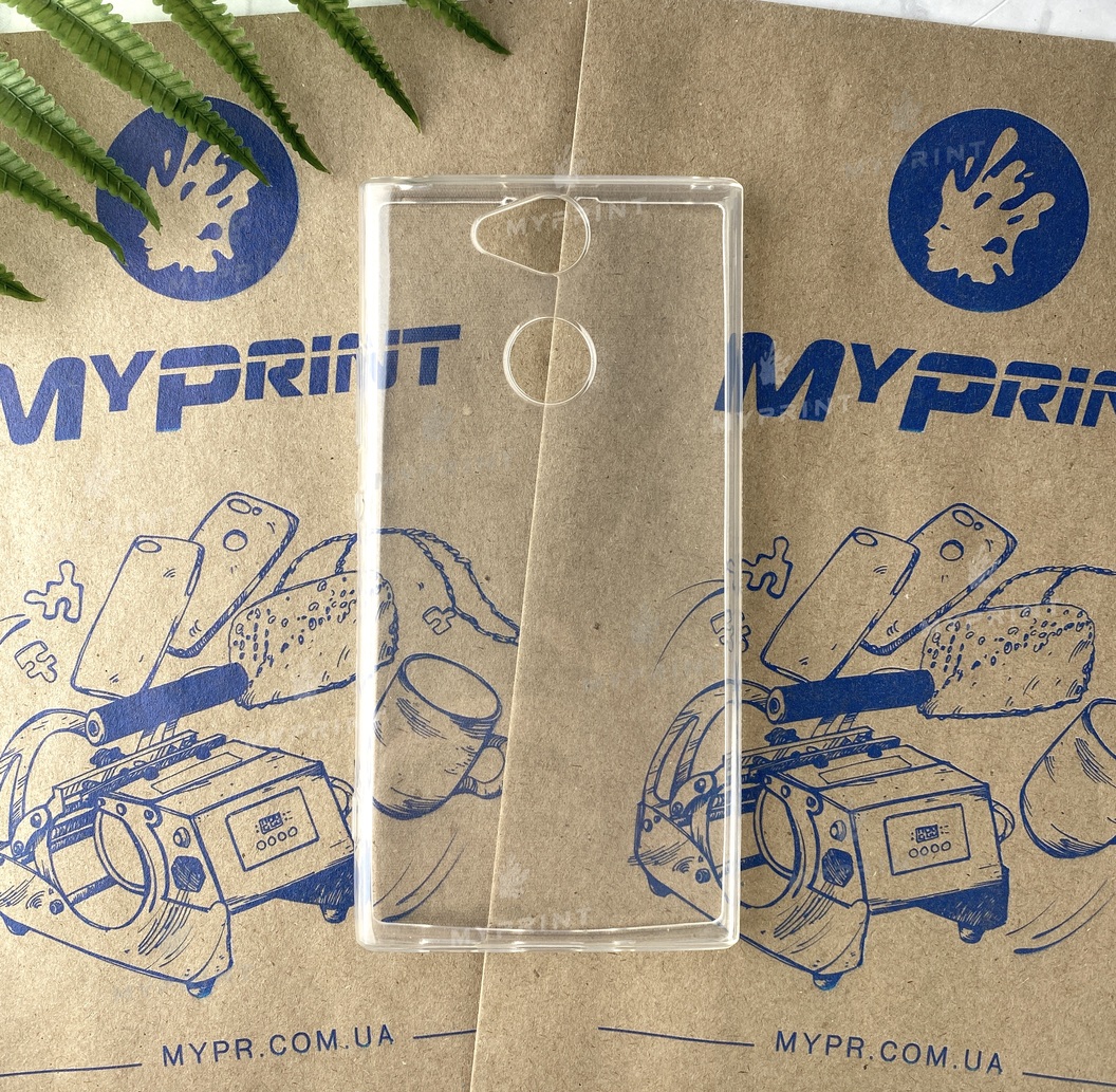 Чохол силіконовий для Sony Xperia XA2 прозорий (2385) - фото 1 - Чохли для УФ друку