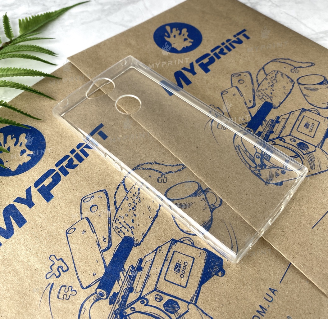 Чохол силіконовий для Sony Xperia XA2 прозорий (2385) - фото 2 - Чохли для УФ друку