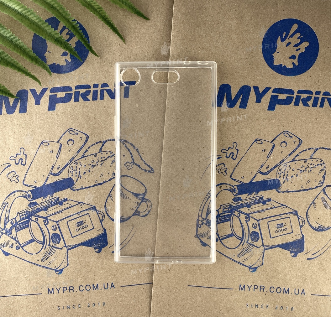 Чохол силіконовий для Sony Xperia XZ1 Compact G8441 прозорий (2387) - фото 1 Чохол силіконовий для Sony Xperia XZ1 Compact G8441 прозорий (2387) - фото 1 - Чохли для УФ друку