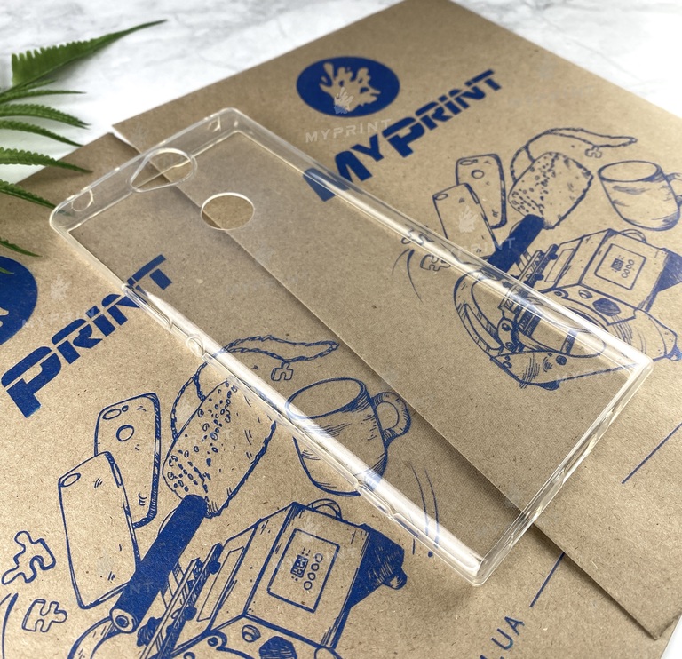 Чохол силіконовий для Sony Xperia XA2 Plus прозорий (2621)  Чохол силіконовий для Sony Xperia XA2 Plus прозорий (2621)