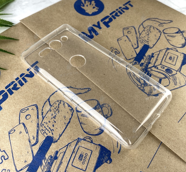 Чохол силіконовий для Sony Xperia XZ2 Compact прозорий (2623)  Чохол силіконовий для Sony Xperia XZ2 Compact прозорий (2623)