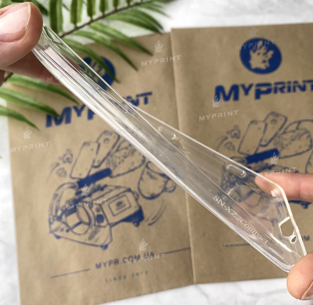 Чохол силіконовий для Sony Xperia XZ2 Compact прозорий (2623) - фото 3 Чохол силіконовий для Sony Xperia XZ2 Compact прозорий (2623) - фото 3 - Чохли для УФ друку