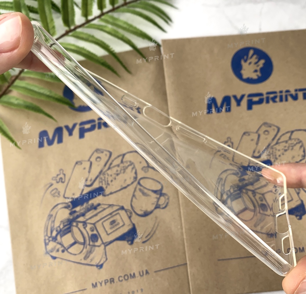 Чохол силіконовий для Sony Xperia 10 / XA3 прозорий (2875) - фото 3 Чохол силіконовий для Sony Xperia 10 / XA3 прозорий (2875) - фото 3 - Чохли для УФ друку