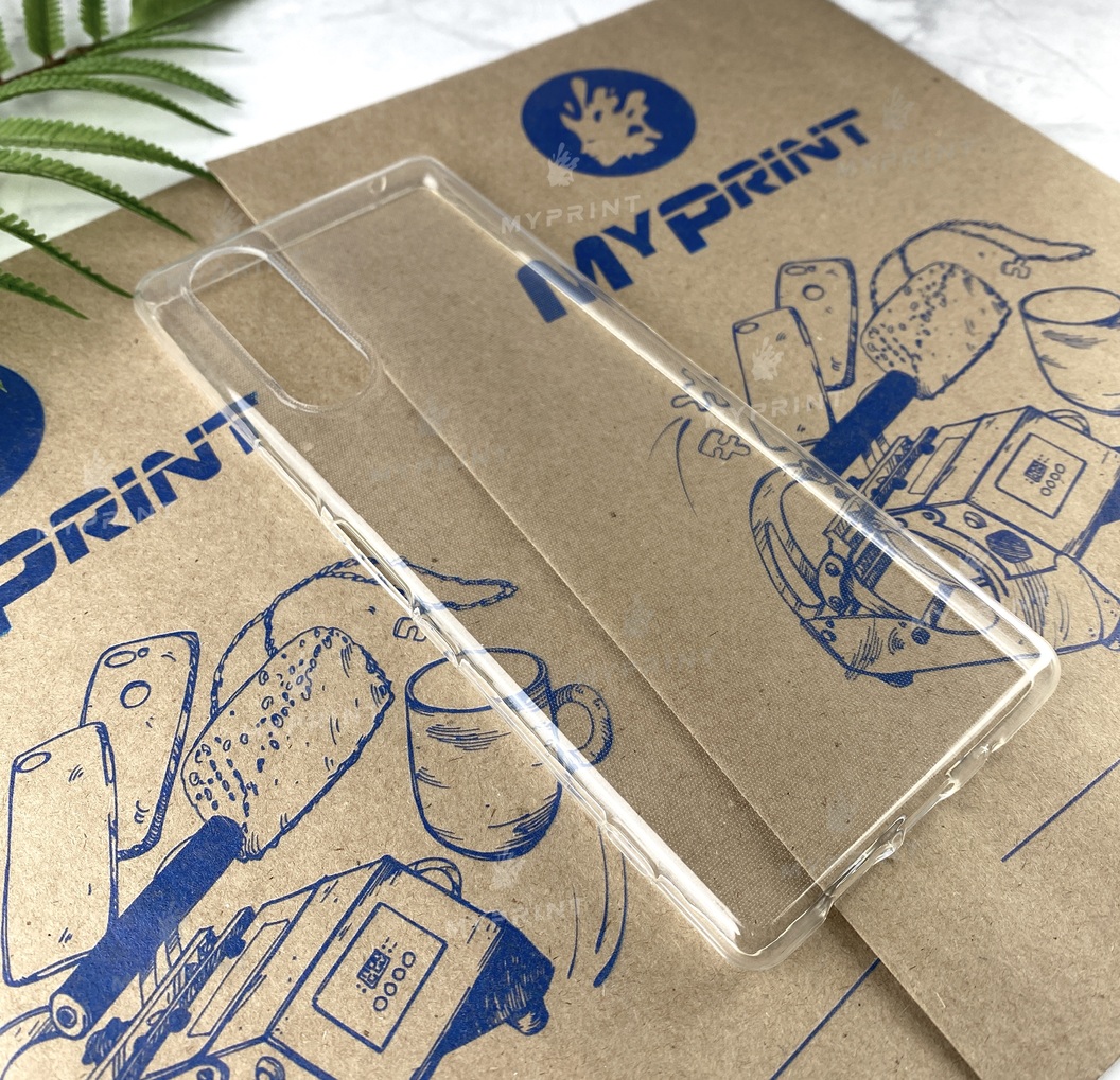 Чохол силіконовий для Sony Xperia 5 прозорий (3038) - фото 2 Чохол силіконовий для Sony Xperia 5 прозорий (3038) - фото 2 - Чохли для УФ друку