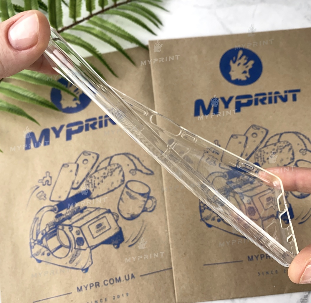 Чохол силіконовий для Sony Xperia 5 прозорий (3038) - фото 3 Чохол силіконовий для Sony Xperia 5 прозорий (3038) - фото 3 - Чохли для УФ друку