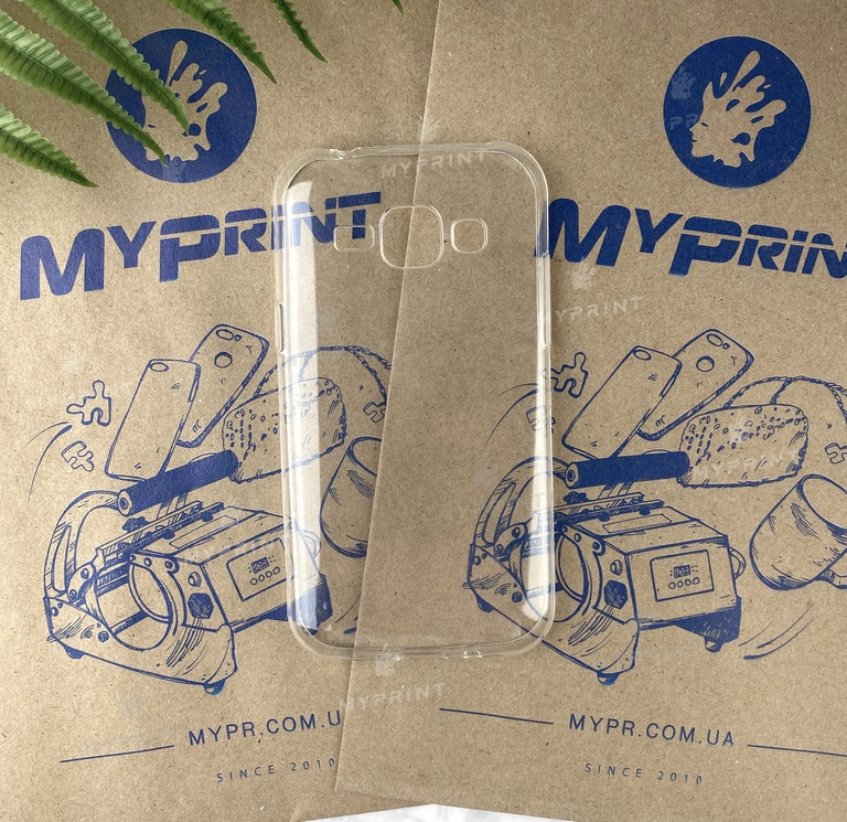 Чохол силіконовий для Samsung J100 прозорий (3008) 