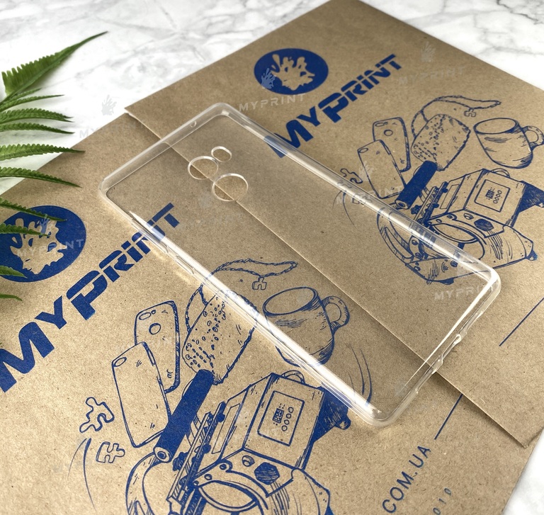 Silicone cover for Xiaomi MI Mix 2 transparent (5081) 