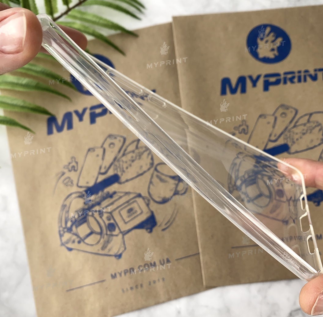 Чохол силіконовий для Xiaomi MI Mix 2 прозорий (5081) - фото 3 - Чохли для УФ друку