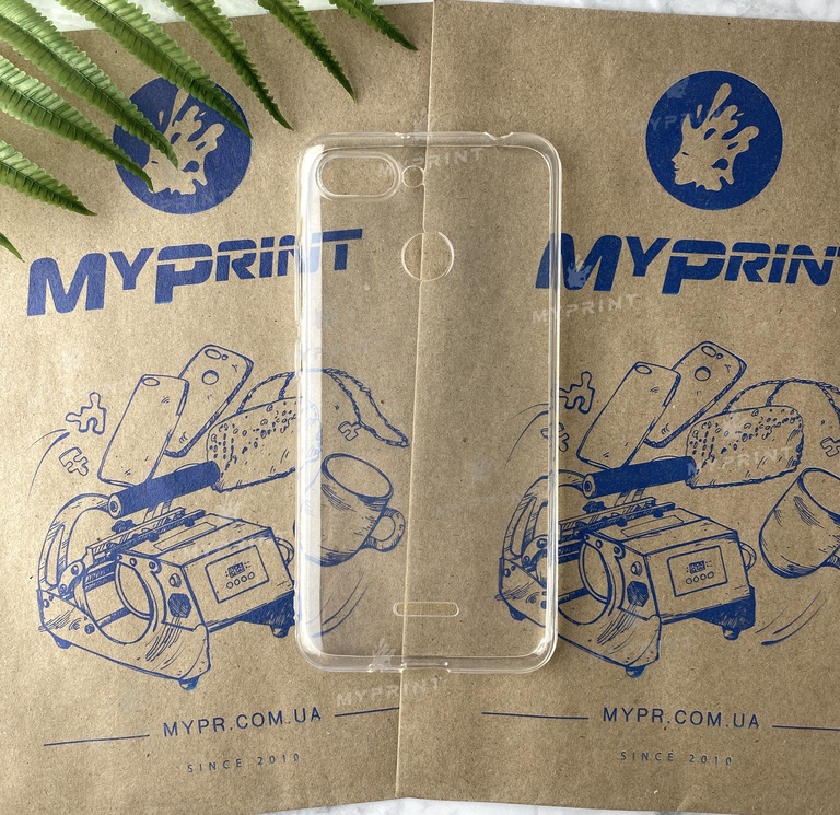Чохол силіконовий для Xiaomi Redmi 6 прозорий (5127) 