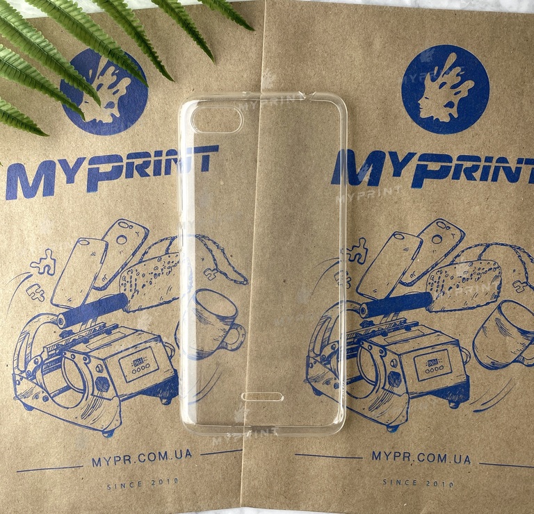 Silicone cover for Xiaomi Redmi 6a transparent (5129) 