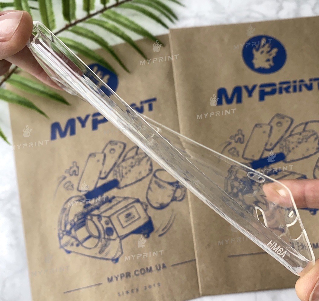 Чохол силіконовий для Xiaomi Redmi 6a прозорий (5129) - фото 3 - Чохли для УФ друку