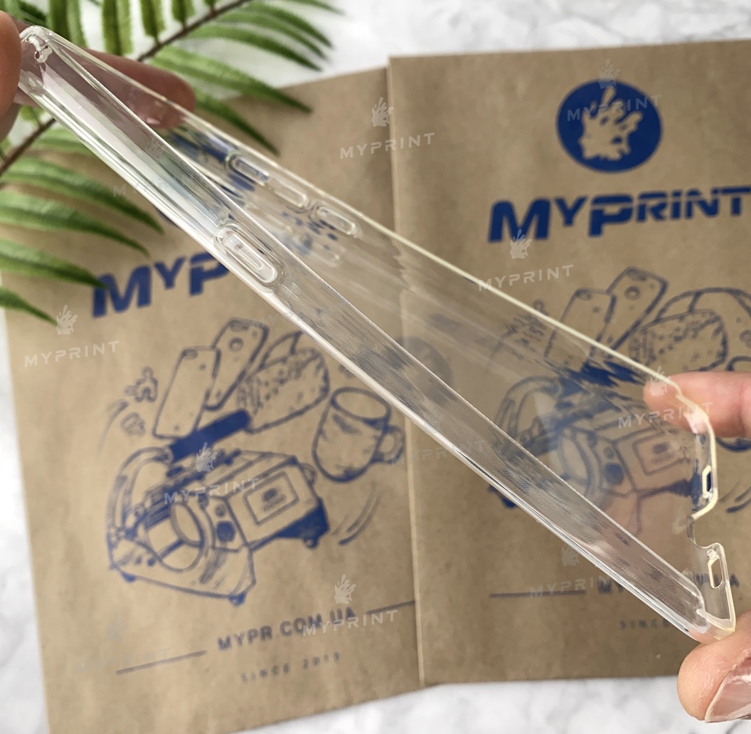 Чохол силіконовий для Xiaomi MI Mix 3 прозорий (5085) - фото 3 - Чохли для УФ друку