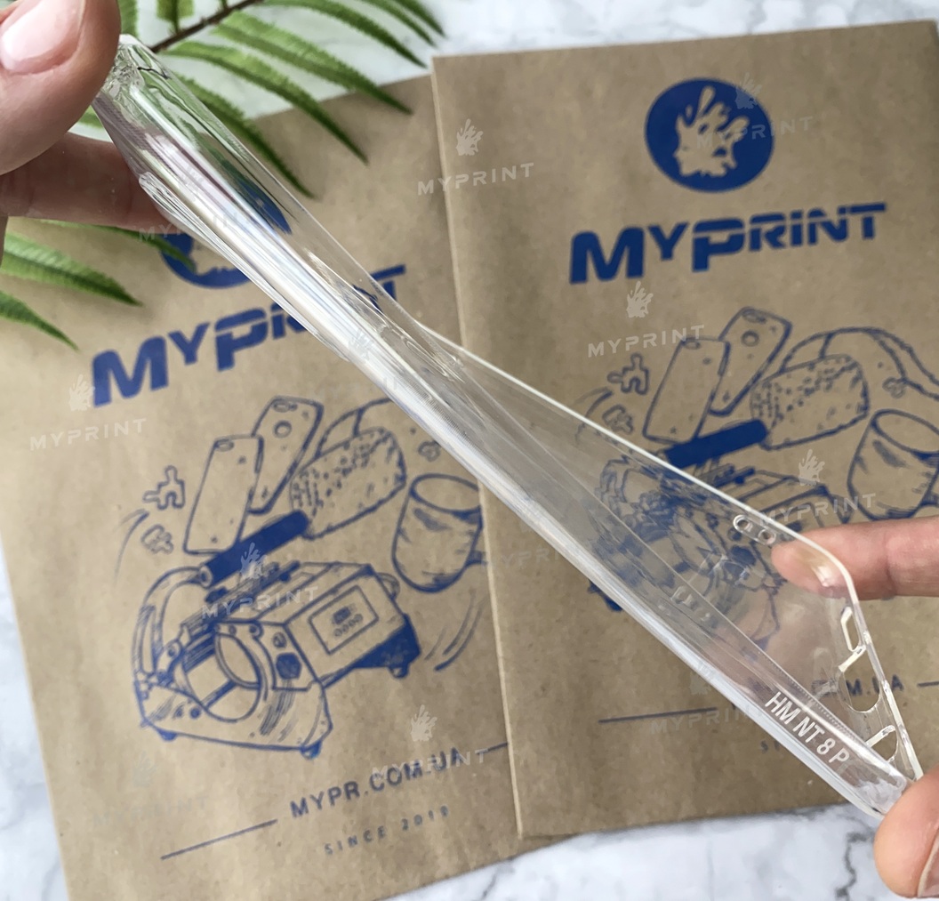 Чохол силіконовий для Xiaomi Redmi Note 8 Pro прозорий (5672) - фото 3 Чохол силіконовий для Xiaomi Redmi Note 8 Pro прозорий (5672) - фото 3 - Чохли для УФ друку