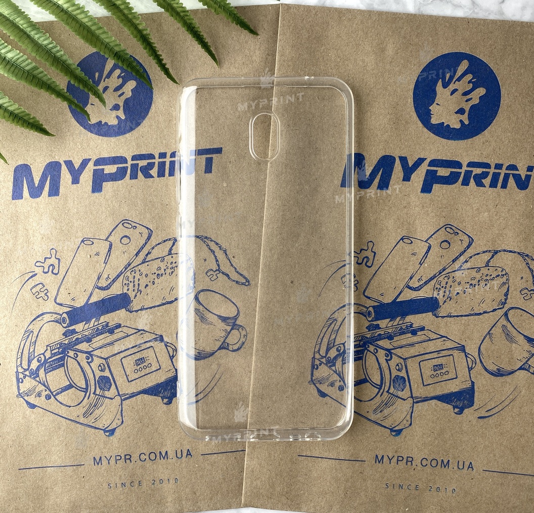 Чохол силіконовий для Xiaomi Redmi 8a прозорий (3018) - фото 1 - Чохли для УФ друку