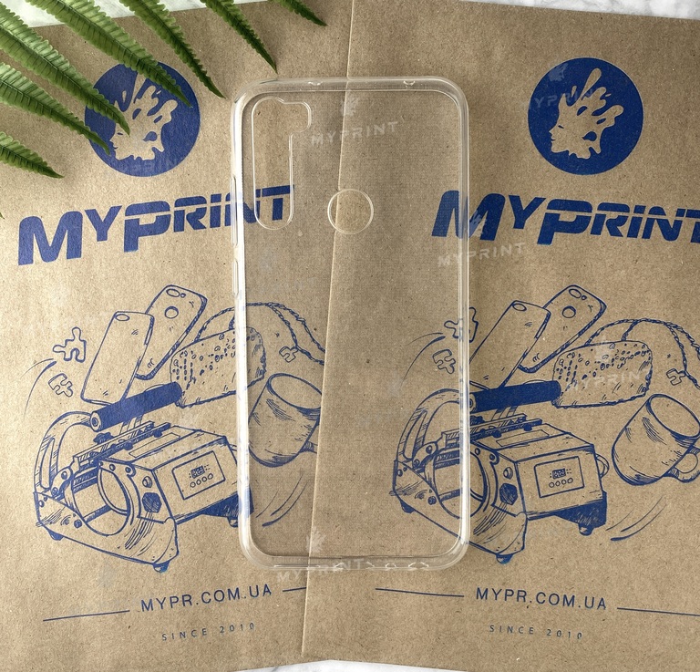 Чохол силіконовий для Xiaomi Redmi Note 8T прозорий (3015) 