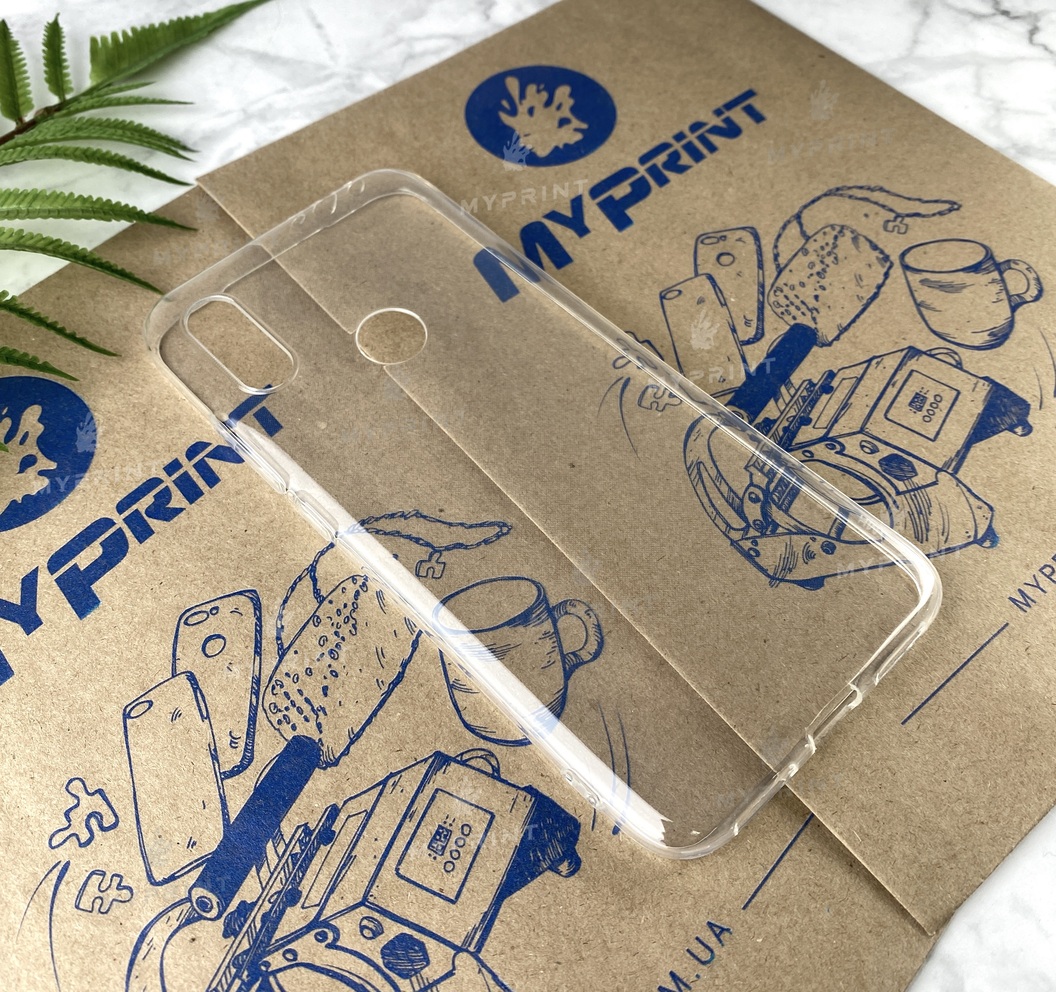 Чохол силіконовий для Xiaomi Redmi 7 прозорий (5510) - фото 2 - Чохли для УФ друку
