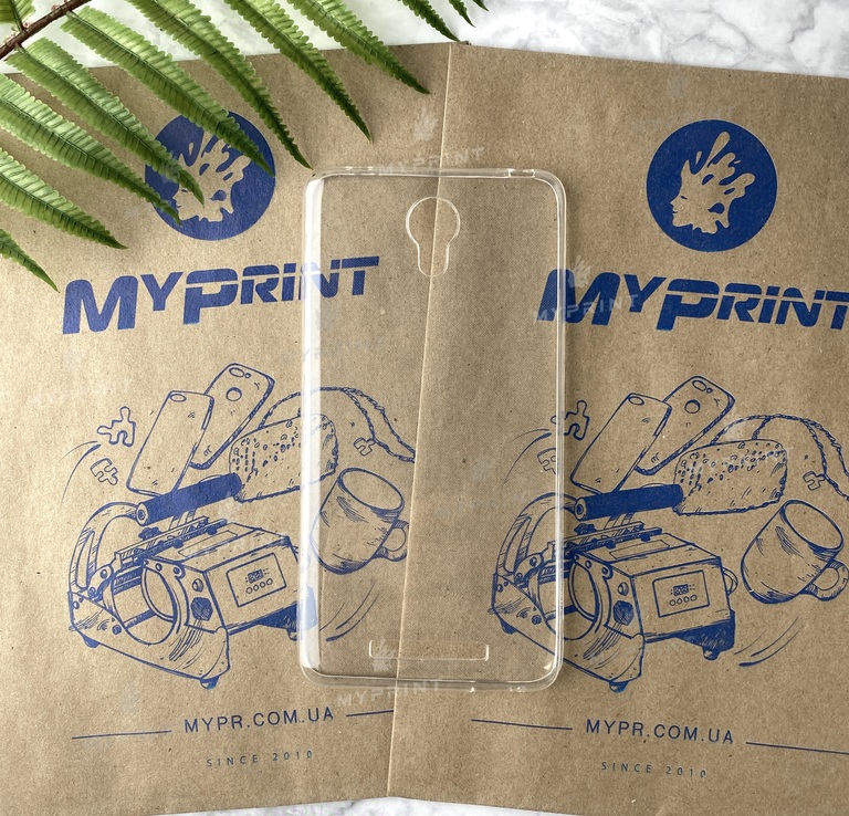 Чохол силіконовий для Xiaomi Redmi Note 2 прозорий (2755) 