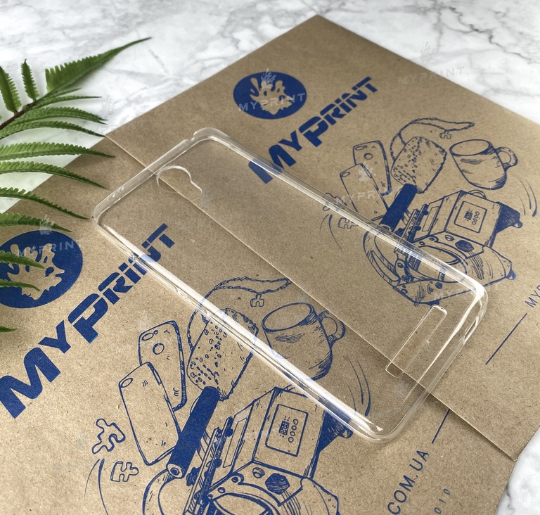 Чохол силіконовий для Xiaomi Redmi Note 2 прозорий (2755) 