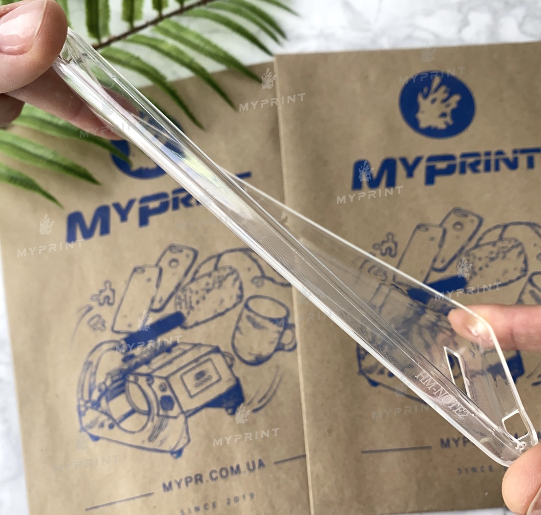 Чохол силіконовий для Xiaomi Redmi Note 2 прозорий (2755) - фото 3 - Чохли для УФ друку