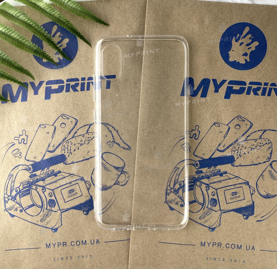 Чохол силіконовий для Xiaomi MI8 Pro прозорий (5099) - фото 1 - Чохли для УФ друку