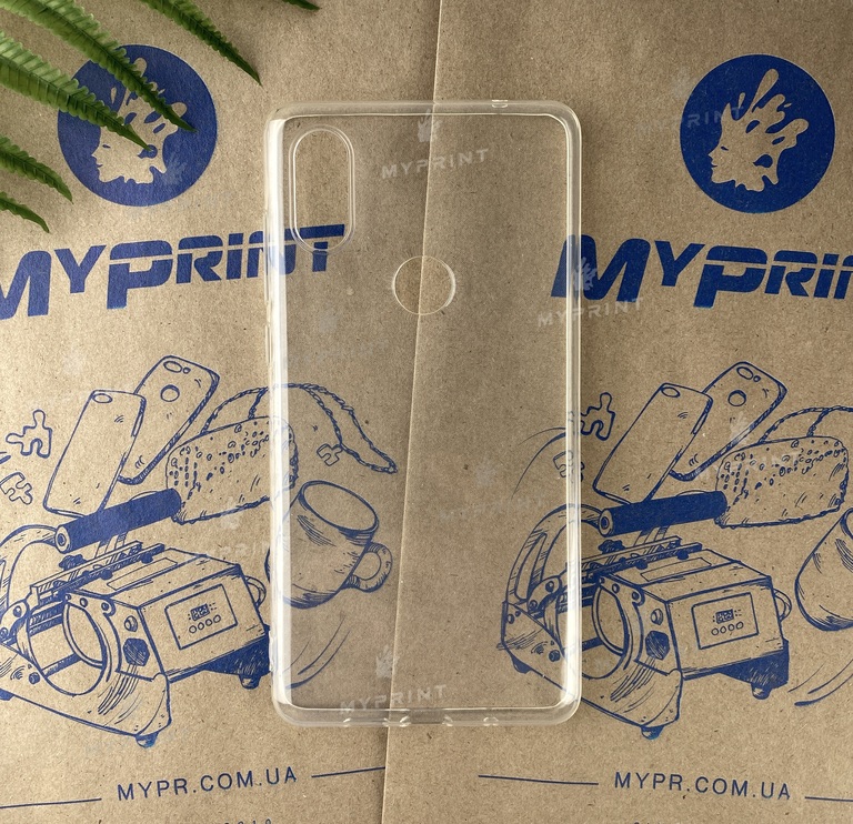 Чохол силіконовий для Xiaomi MI Mix 2s прозорий (5083) 