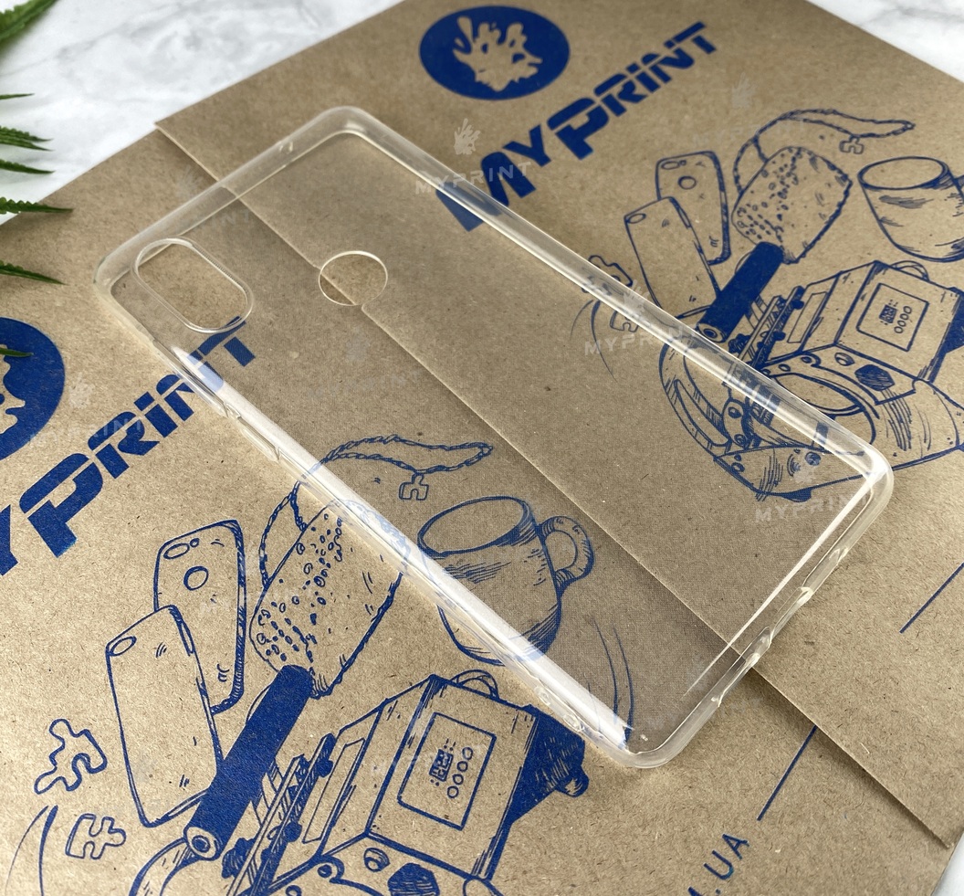 Чохол силіконовий для Xiaomi MI Mix 2s прозорий (5083) - фото 2 - Чохли для УФ друку