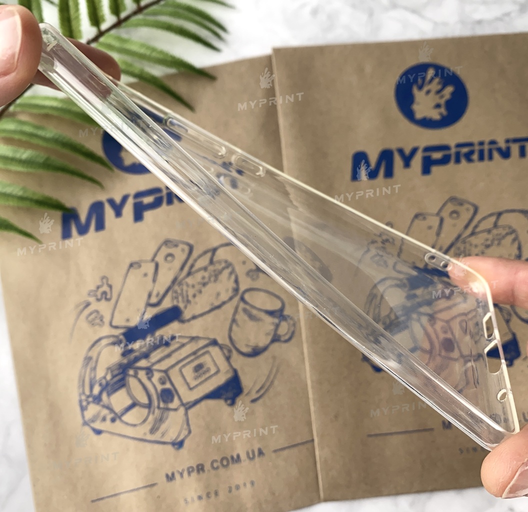 Чохол силіконовий для Xiaomi MI Mix 2s прозорий (5083) - фото 3 - Чохли для УФ друку