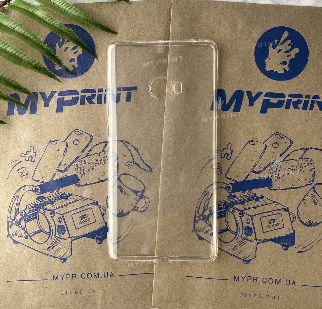 Чохол силіконовий для Xiaomi Mi Note 2 прозорий (5087) - фото 1 Чохол силіконовий для Xiaomi Mi Note 2 прозорий (5087) - фото 1 - Чохли для УФ друку