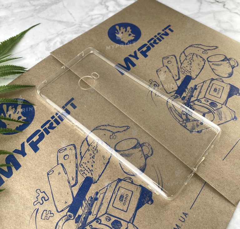 Чохол силіконовий для Xiaomi Mi Note 2 прозорий (5087) 