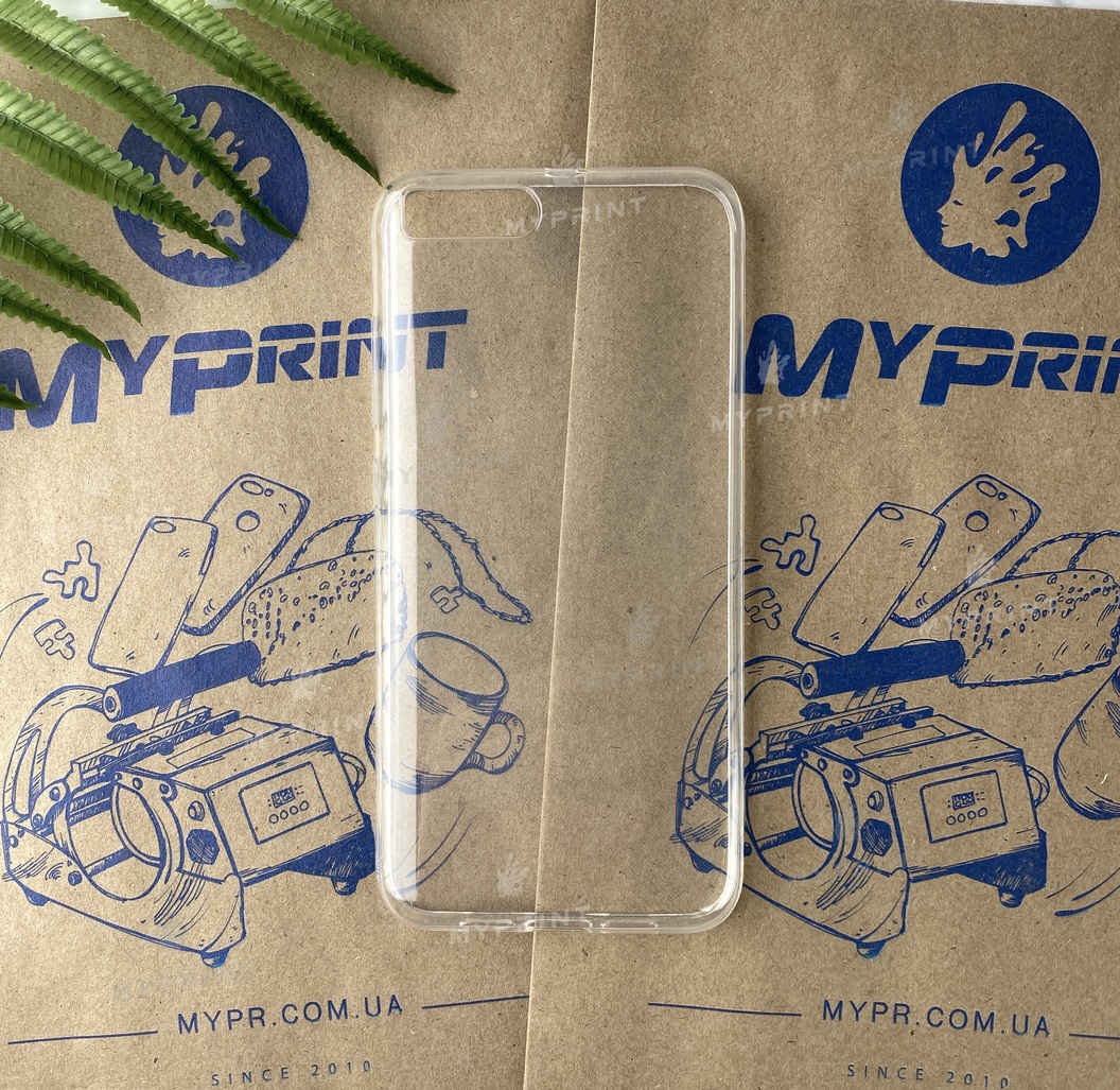 Transparent silicone case for Xiaomi MI6 (5095) - фото 1 Transparent silicone case for Xiaomi MI6 (5095) - фото 1 - Covers for UV printing