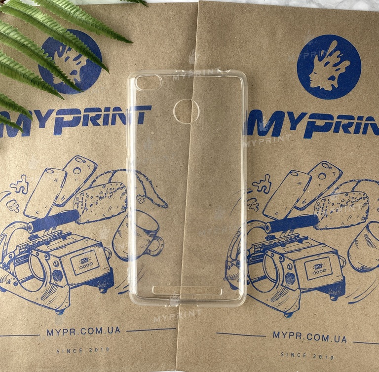 Чохол силіконовий для Xiaomi Redmi 3s прозорий (5111) 