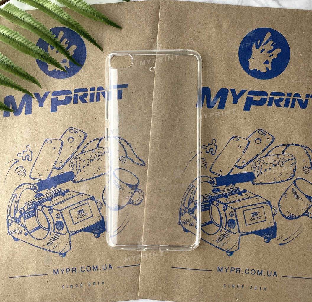 Чохол силіконовий для Xiaomi MI5s прозорий (5093) - фото 1 - Чохли для УФ друку