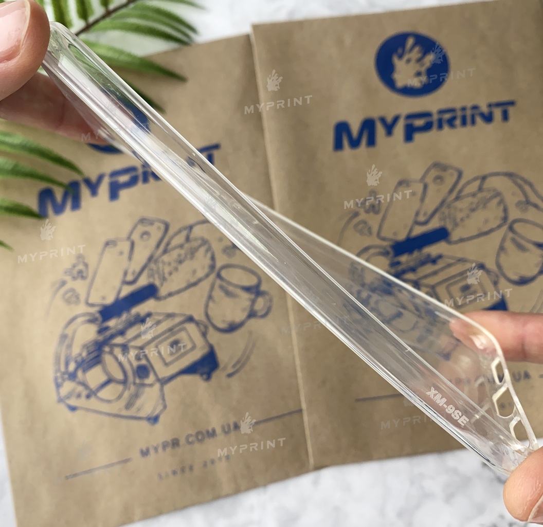 Чохол силіконовий для Xiaomi MI9 SE прозорий (5105) - фото 3 - Чохли для УФ друку