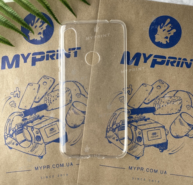 Чохол силіконовий для Xiaomi Redmi Note 6 Pro прозорий (5145) 