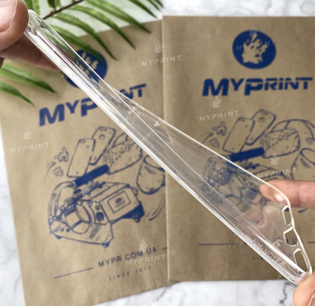 Чохол силіконовий для Xiaomi Redmi Note 6 Pro прозорий (5145) - фото 3 - Чохли для УФ друку