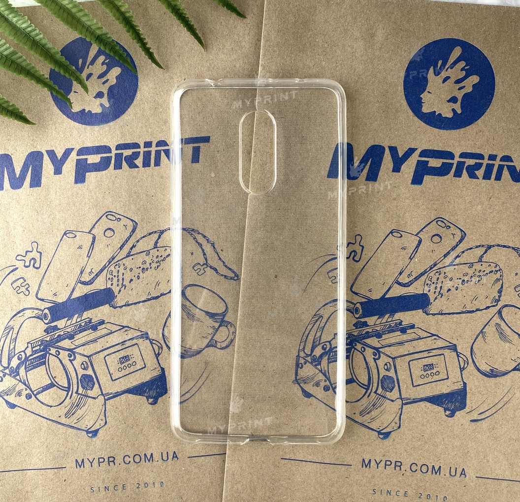 Чохол силіконовий для Xiaomi Redmi 5 прозорий (5123) - фото 1 - Чохли для УФ друку