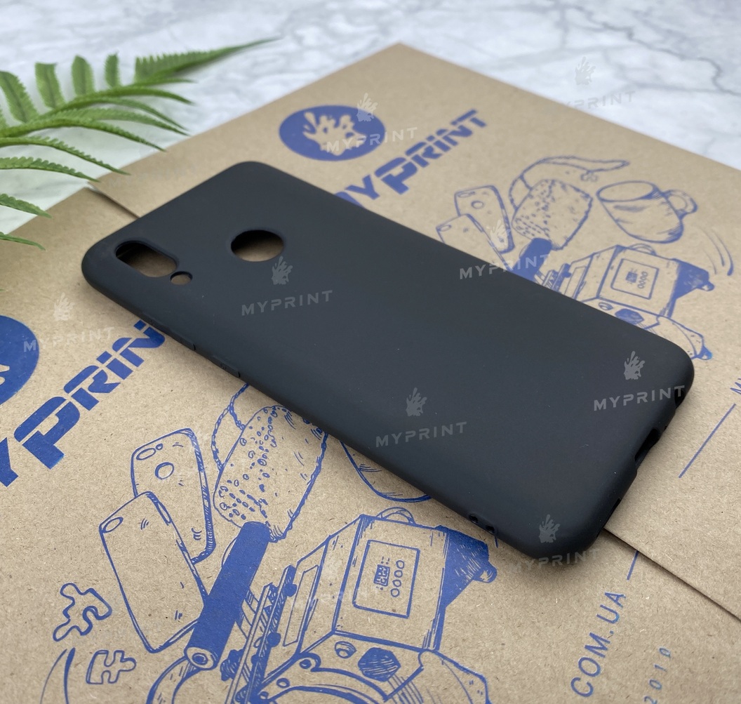 Чохол силіконовий для Huawei P Smart 2019 чорний (5684) - фото 2 Чохол силіконовий для Huawei P Smart 2019 чорний (5684) - фото 2 - Чохли для УФ друку