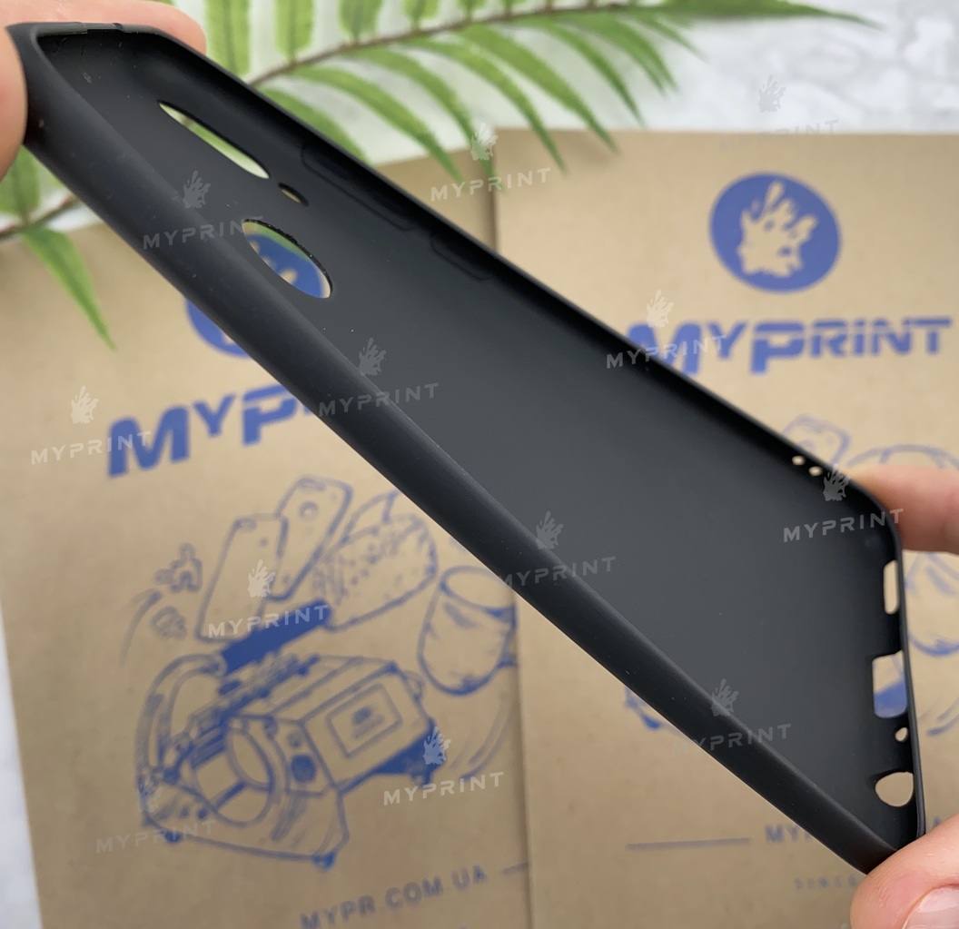 Чохол силіконовий для Huawei P Smart 2019 чорний (5684) - фото 3 Чохол силіконовий для Huawei P Smart 2019 чорний (5684) - фото 3 - Чохли для УФ друку