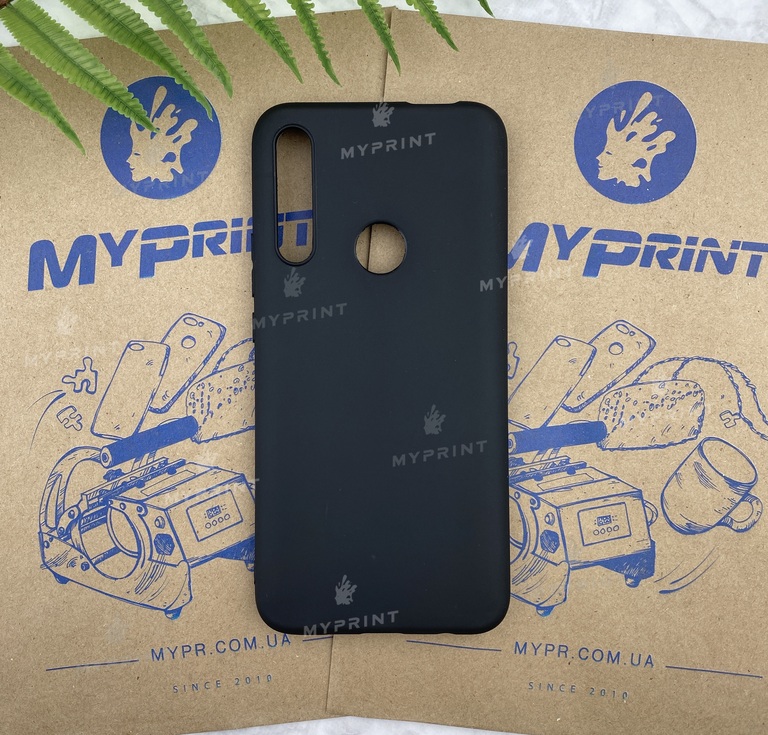 Чохол силіконовий для Huawei Y9 Prime (2019) / P Smart Z чорний (5619) 