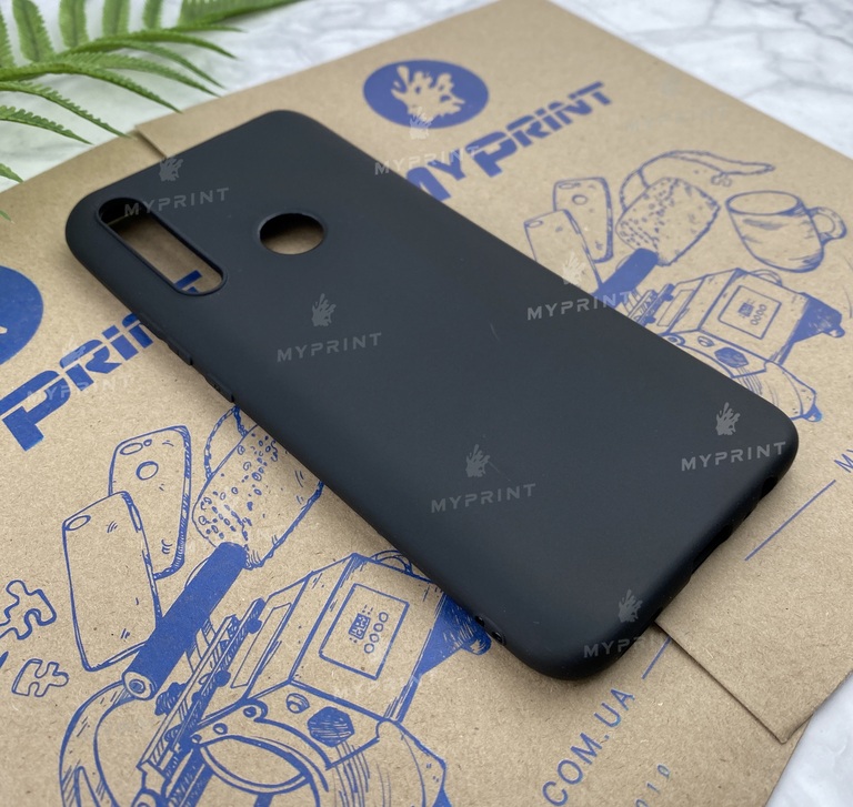 Чохол силіконовий для Huawei Y9 Prime (2019) / P Smart Z чорний (5619) 