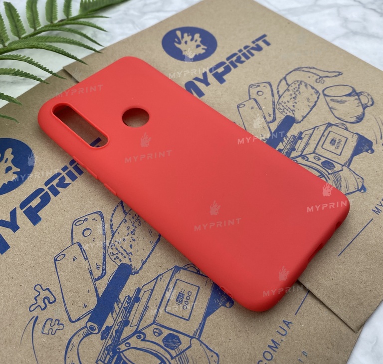 Чохол силіконовий для Huawei Y9 Prime (2019) / P Smart Z червоний (5620) 