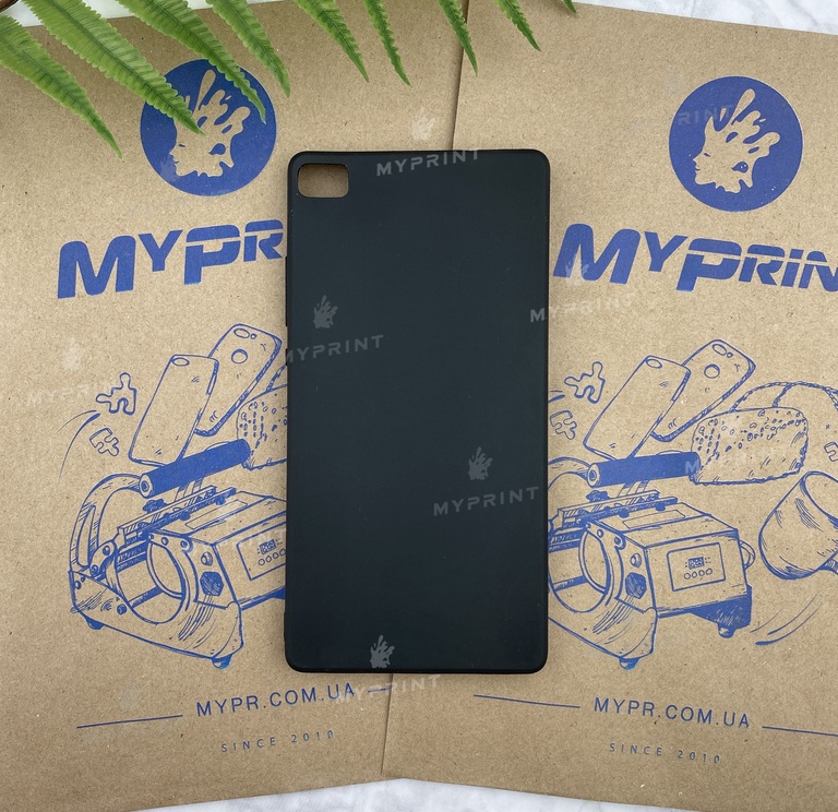 Чохол силіконовий для Huawei P8 чорний (5823) 